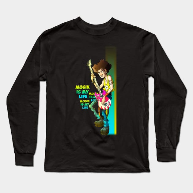 Rocker Long Sleeve T-Shirt by PontPilat